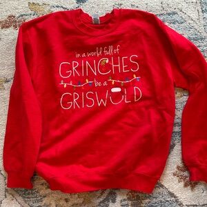 Red Griswold Holiday Sweatshirt
